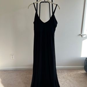 Old Navy casual black maxi dress size small